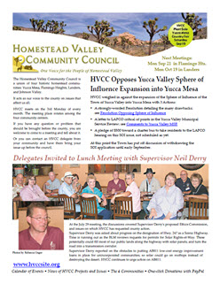 HVCC Sept/Oct 2009 Newsletter