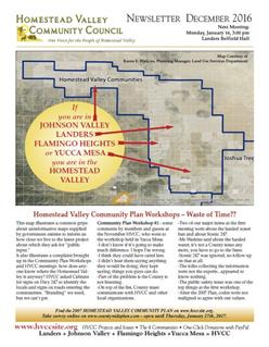 HVCC newsletter December 2016