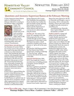 HVCC newsletter February 2017