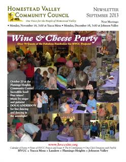 HVCC newsletter September / October 2013