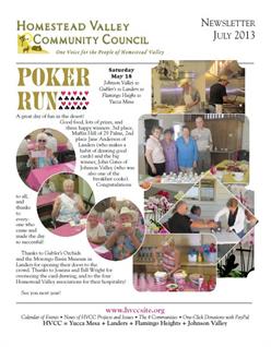 HVCC newsletter July 2013